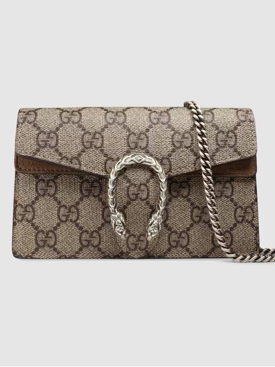Gucci Handbags - Gucci Beige GG Supreme Dionysus Mini Bag